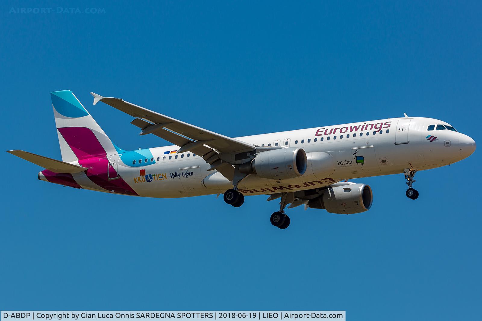 D-ABDP, 2007 Airbus A320-214 C/N 3093, LANDING 05R