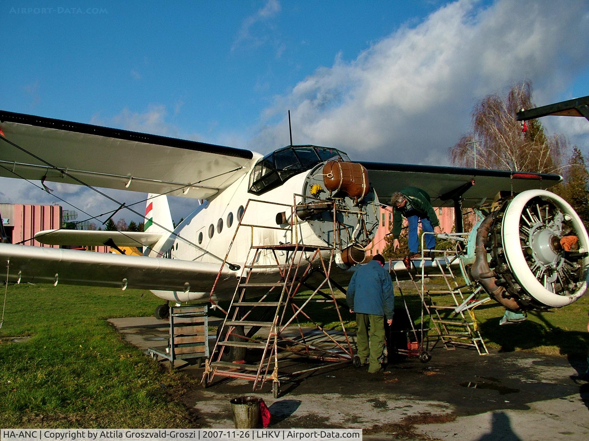 HA-ANC, 1962 Antonov An-2T C/N 1G27-21, LHKV - Kaposújlak Airport, Hungary