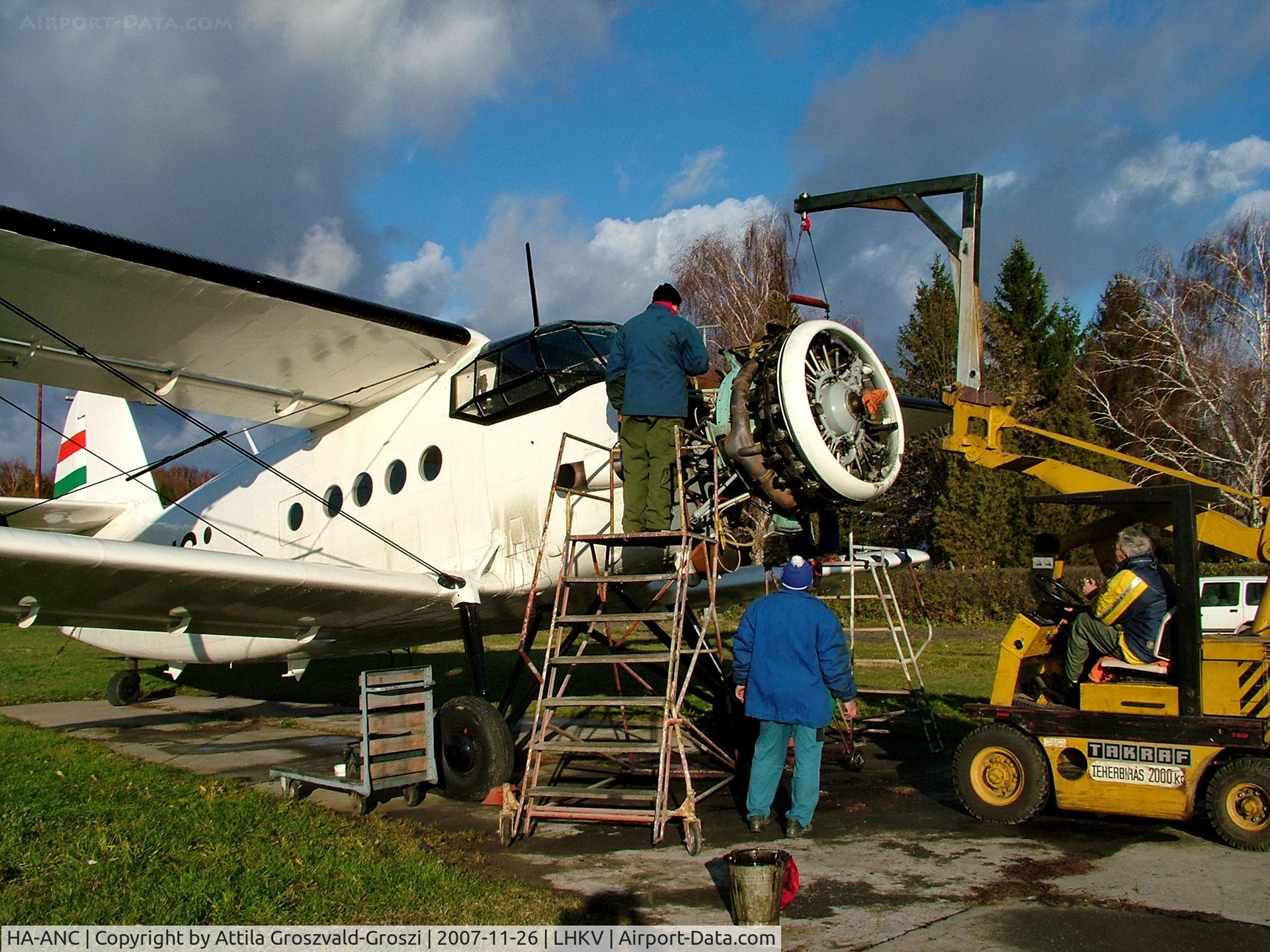 HA-ANC, 1962 Antonov An-2T C/N 1G27-21, LHKV - Kaposújlak Airport, Hungary