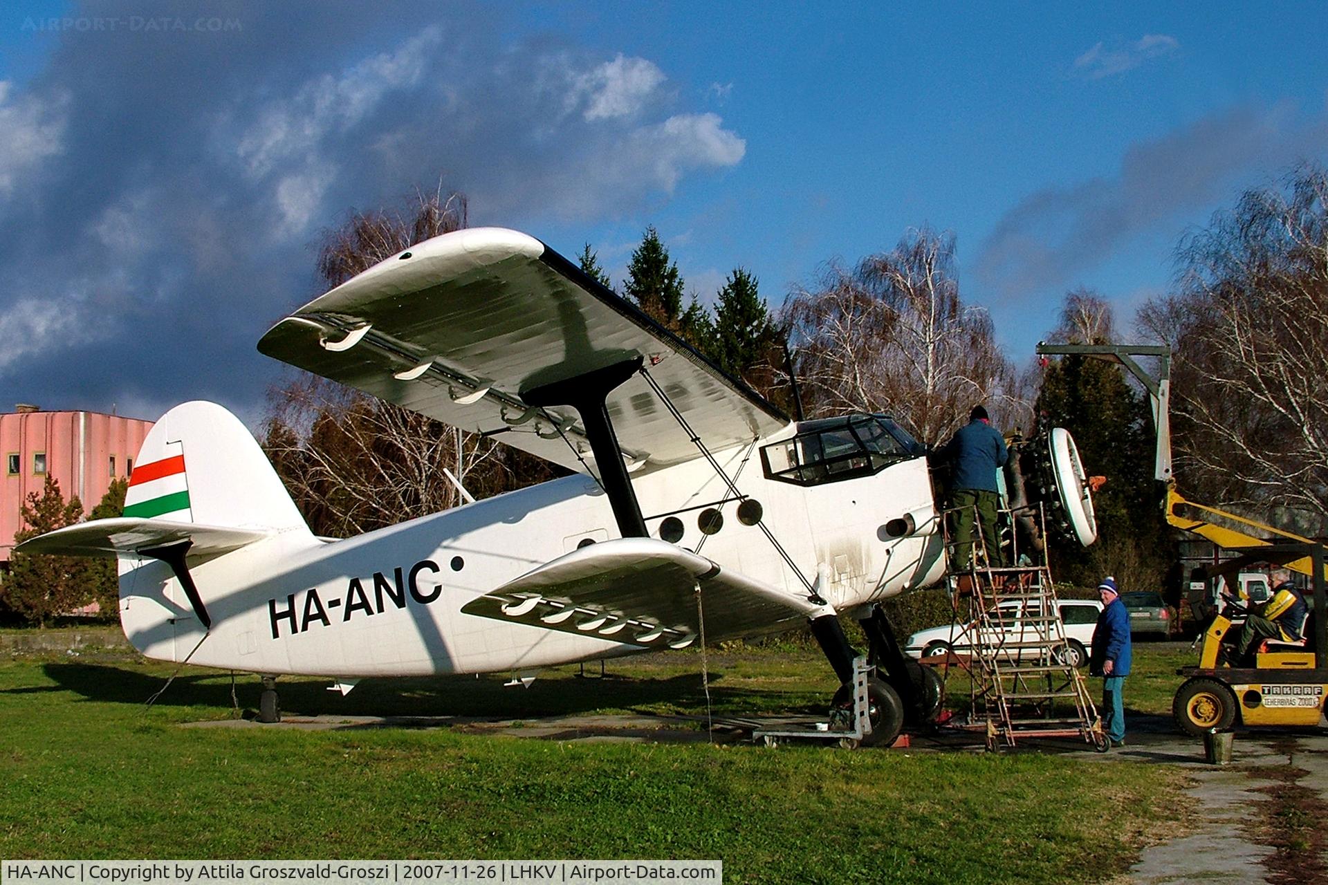 HA-ANC, 1962 Antonov An-2T C/N 1G27-21, LHKV - Kaposújlak Airport, Hungary