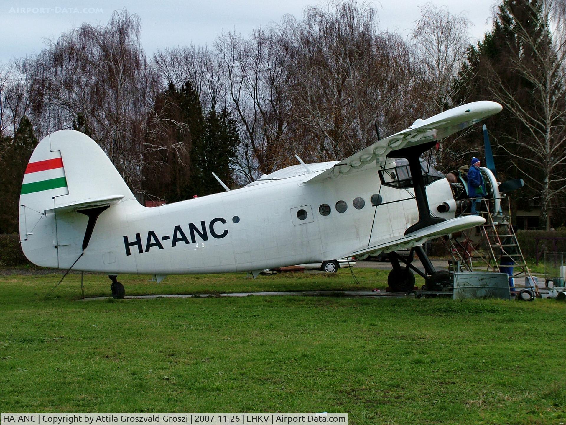 HA-ANC, 1962 Antonov An-2T C/N 1G27-21, LHKV - Kaposújlak Airport, Hungary