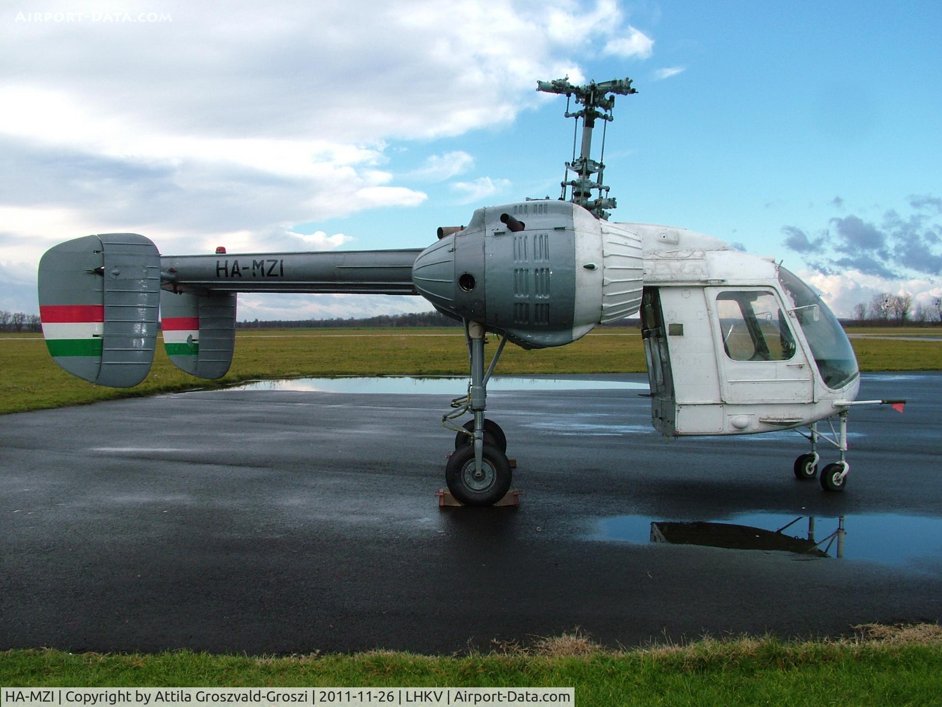 HA-MZI, 1973 Kamov Ka-26 Hoodlum C/N 7303408, LHKV - Kaposújlak Airport, Hungary