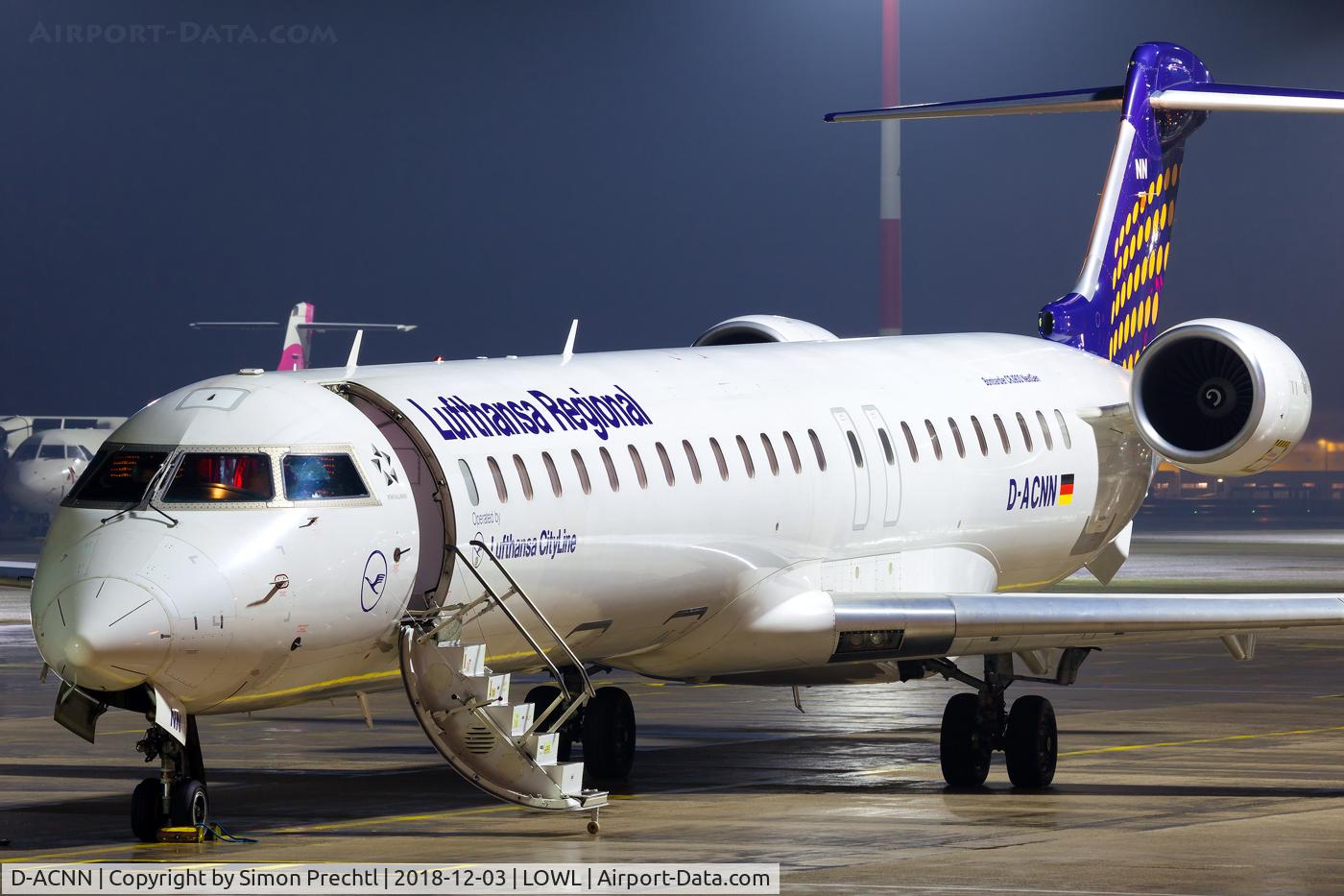 D-ACNN, 2010 Bombardier CRJ-900LR (CL-600-2D24) C/N 15254, D-ACNN @ Linz Airport