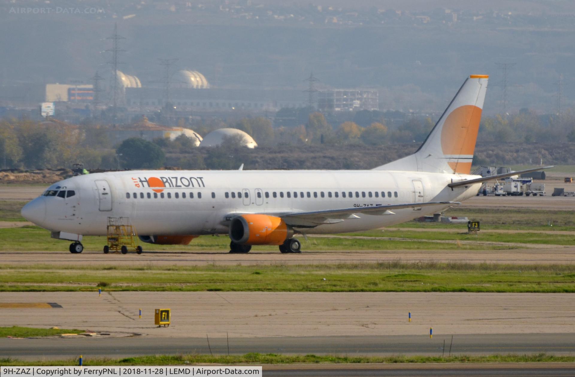 9H-ZAZ, 1991 Boeing 737-436 C/N 25349, Air Horizont B734