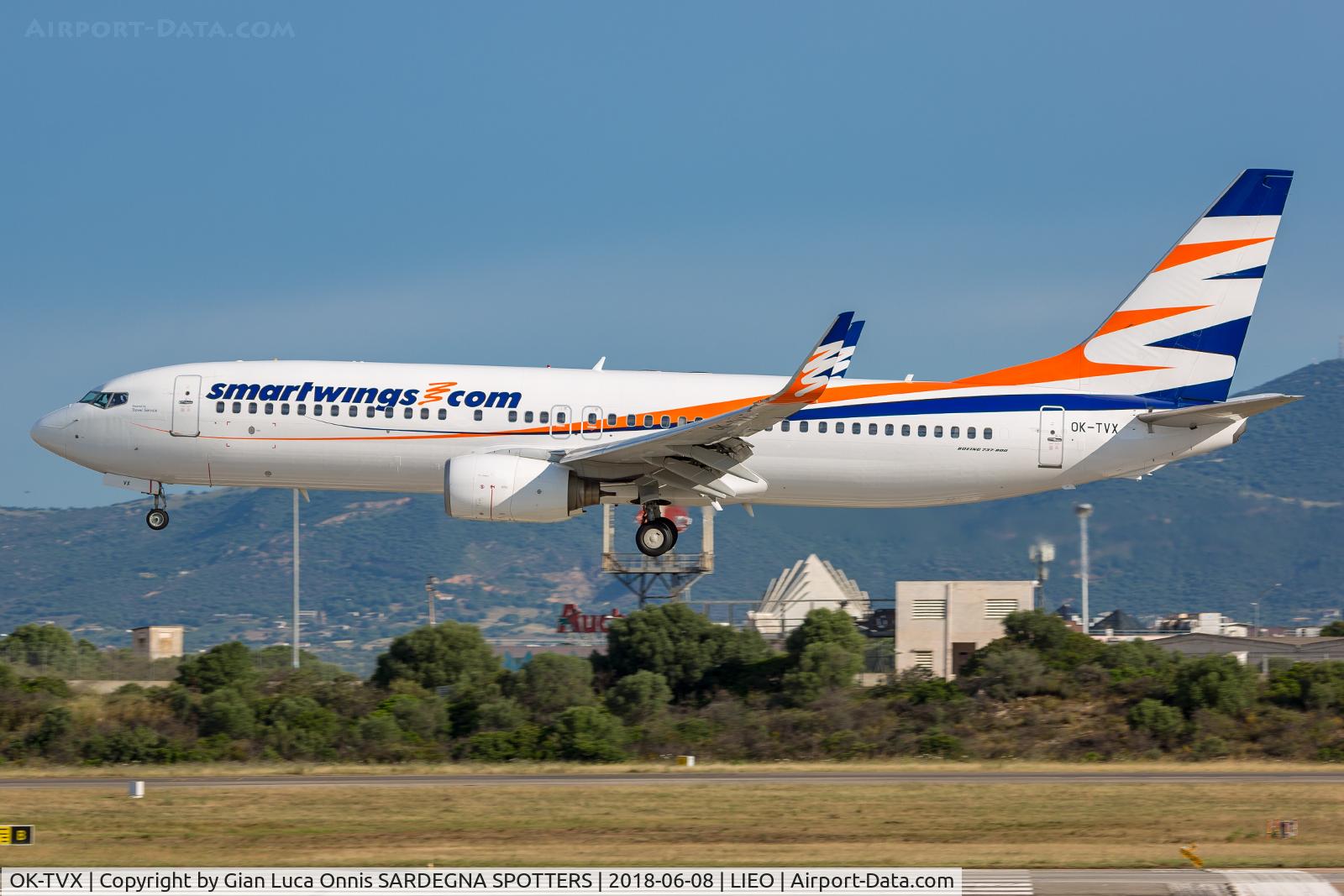 OK-TVX, 2005 Boeing 737-8Z9 C/N 33833, LANDING 23L