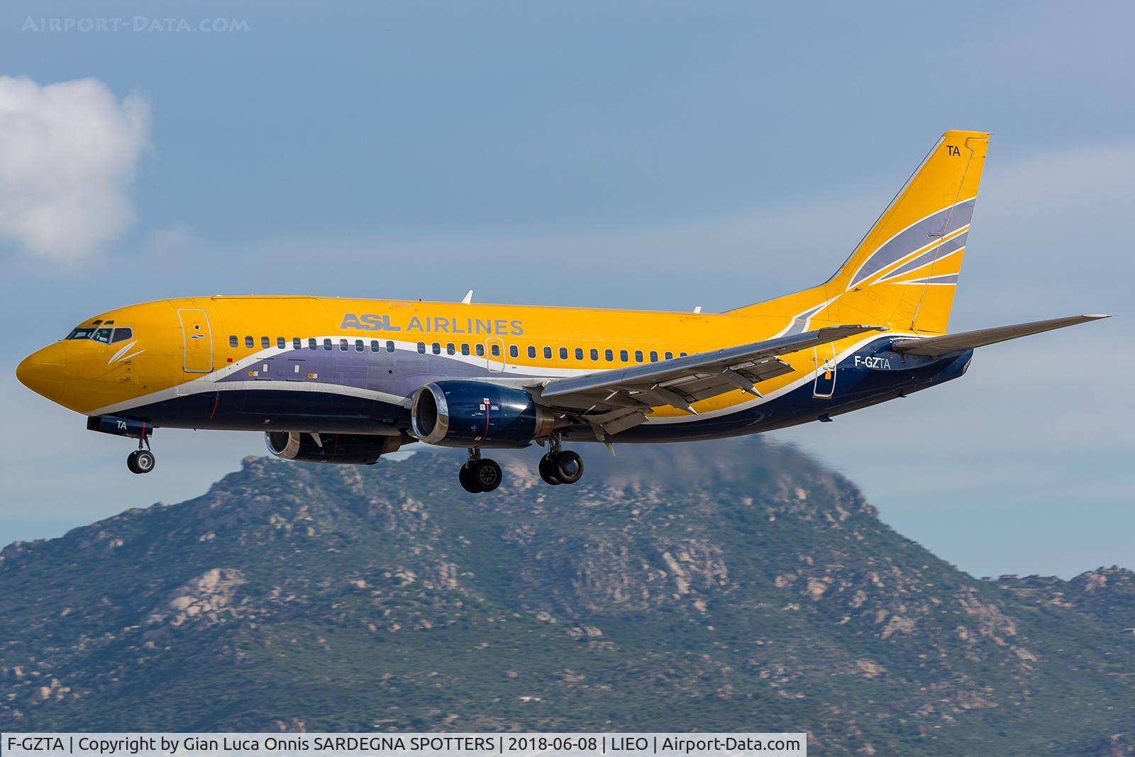 F-GZTA, 1998 Boeing 737-33V(QC) C/N 29333/3084, LANDING 23L