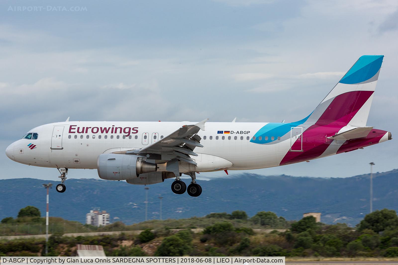 D-ABGP, 2008 Airbus A319-112 C/N 3728, LANDING 23L