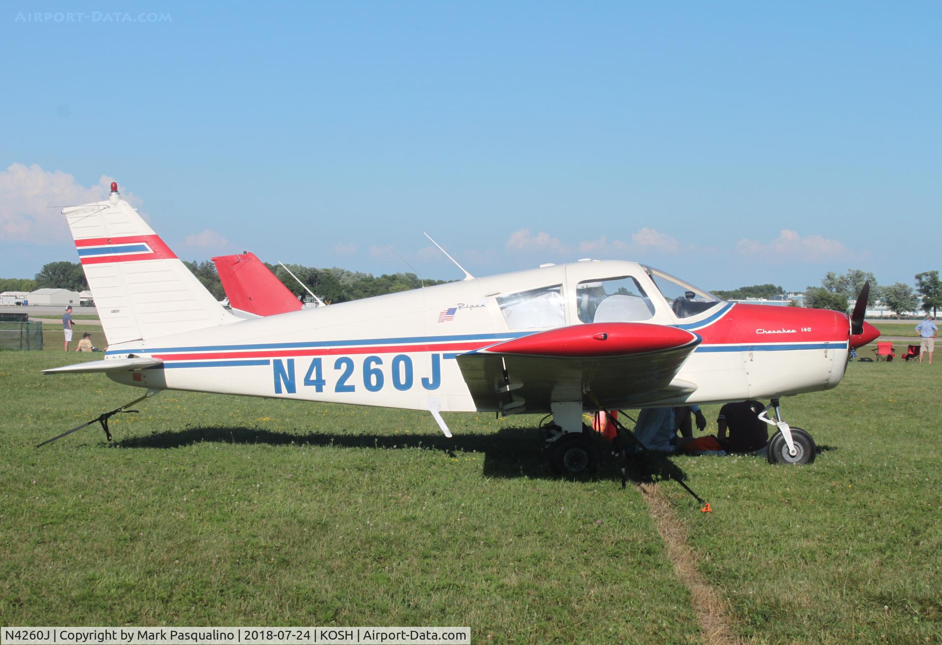 N4260J, 1967 Piper PA-28-140 C/N 28-22658, Piper PA-28-140