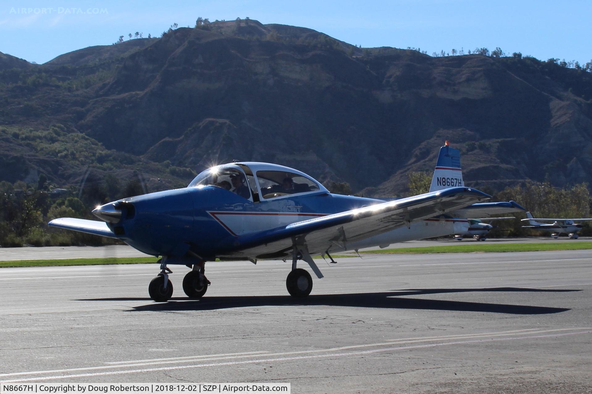 N8667H, 1947 North American Navion C/N NAV-4-667, 1947 North American NAVION, Continental IO-520 285 Hp upgrade, taxi back, Young Eagles flight