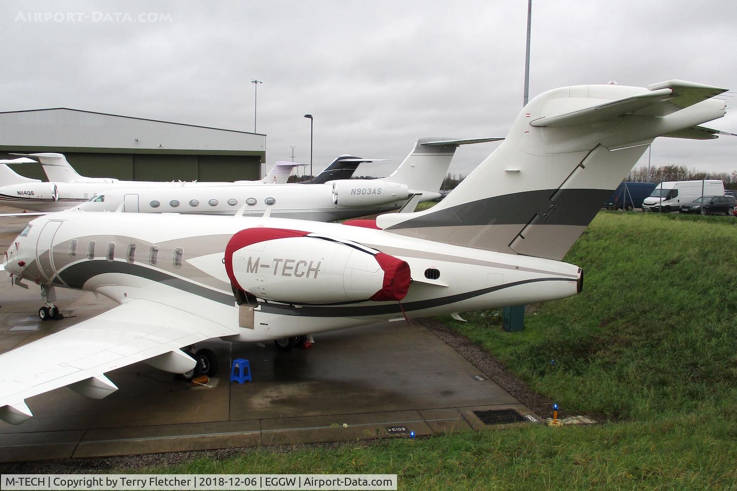 M-TECH, 2016 Bombardier Challenger 350 (BD-100-1A10) C/N 20621, at Luton