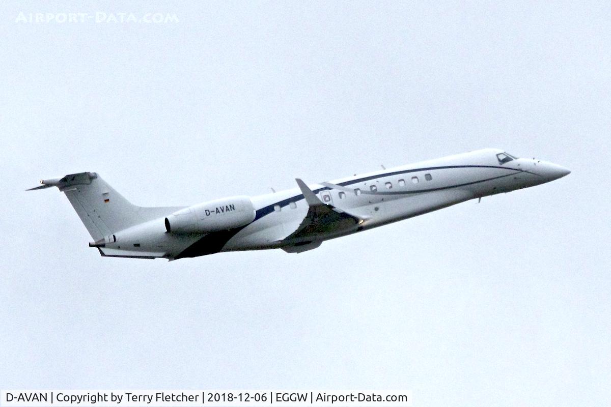 D-AVAN, 2012 Embraer ERB-135BJ Legacy 600 C/N 1451092, at Luton