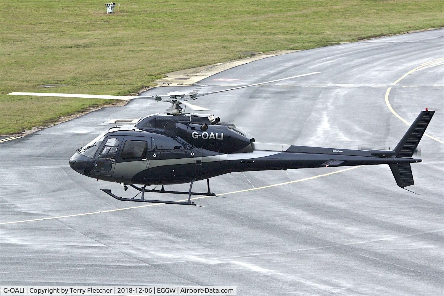 G-OALI, 1981 Aerospatiale AS-355F-1 Ecureuil 2 C/N 5115, at Luton