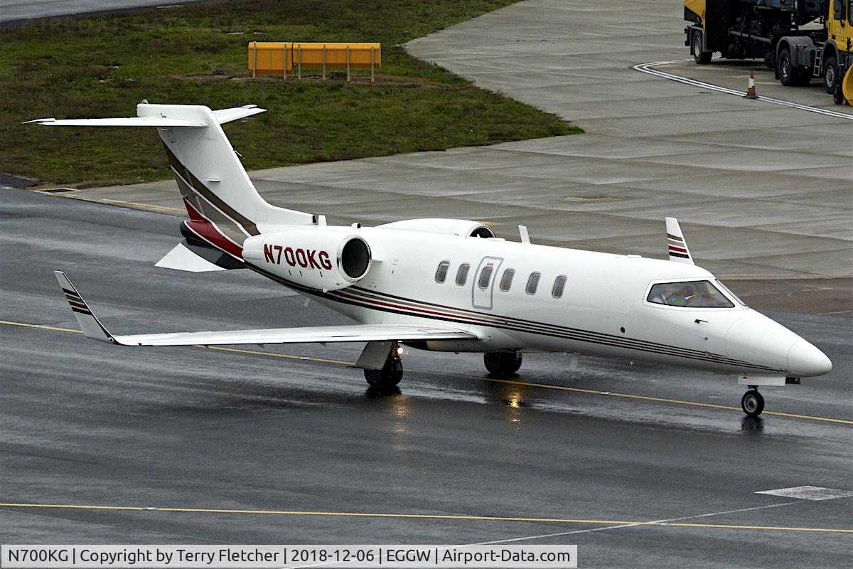 N700KG, 2004 Learjet 45 C/N 2017, at Luton