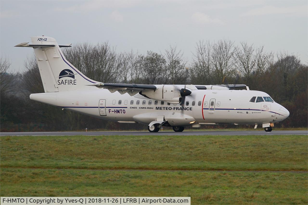 F-HMTO, 1988 ATR 42-320 C/N 078, ATR 42-320, Taxiing rwy 25L, Brest-Bretagne Airport (LFRB-BES)