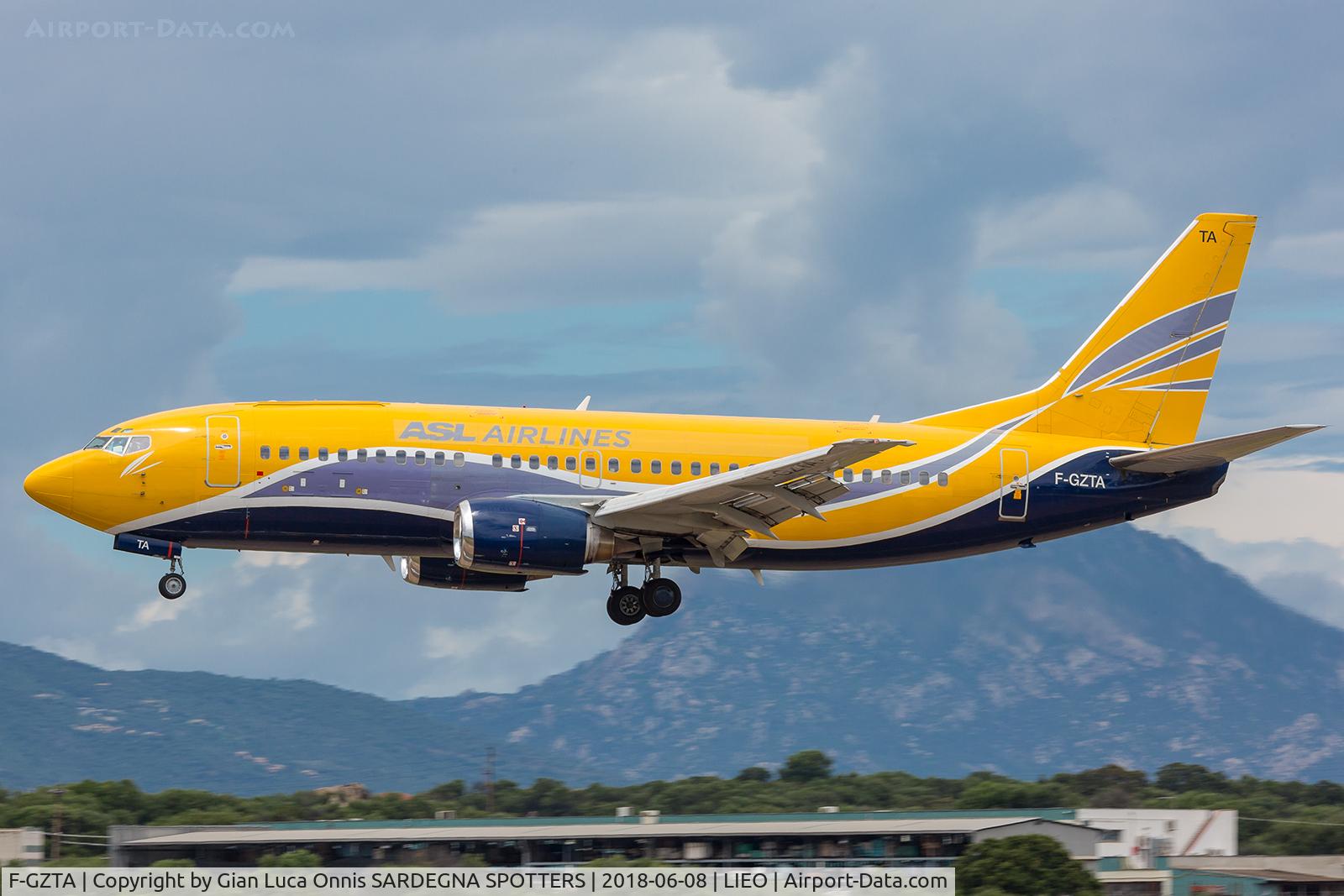 F-GZTA, 1998 Boeing 737-33V(QC) C/N 29333/3084, LANDING 23L