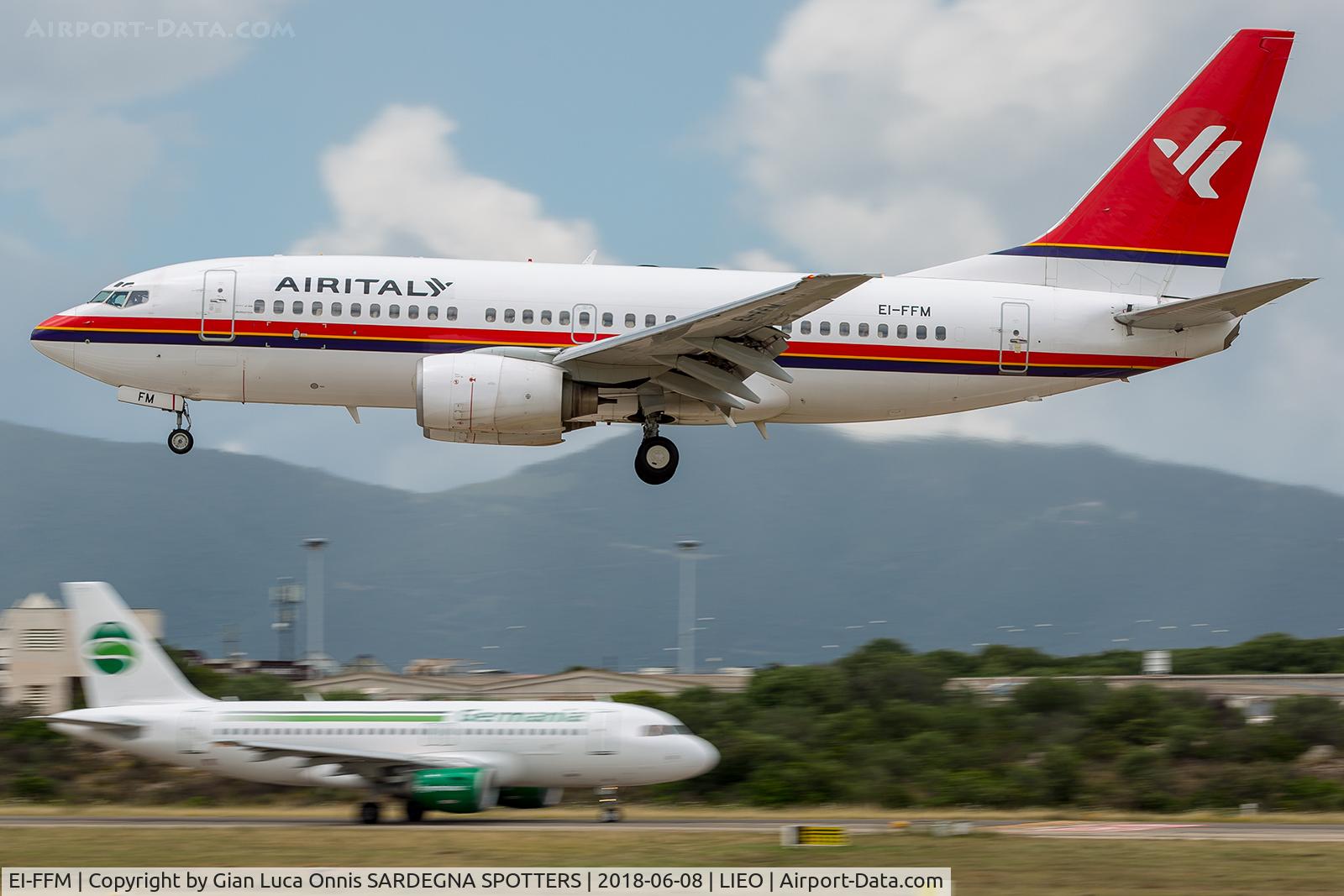EI-FFM, 1999 Boeing 737-73S C/N 29082, LANDING 23L