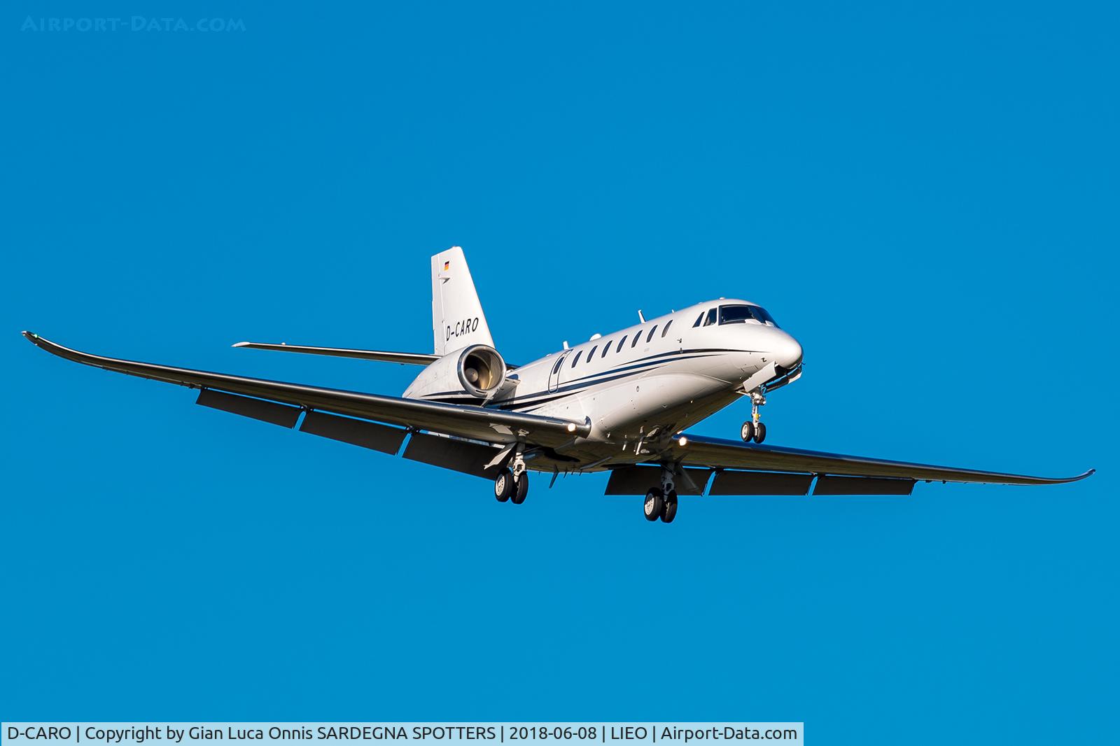 D-CARO, 2013 Cessna 680 Citation Sovereign C/N 680-0514, LANDING 05R