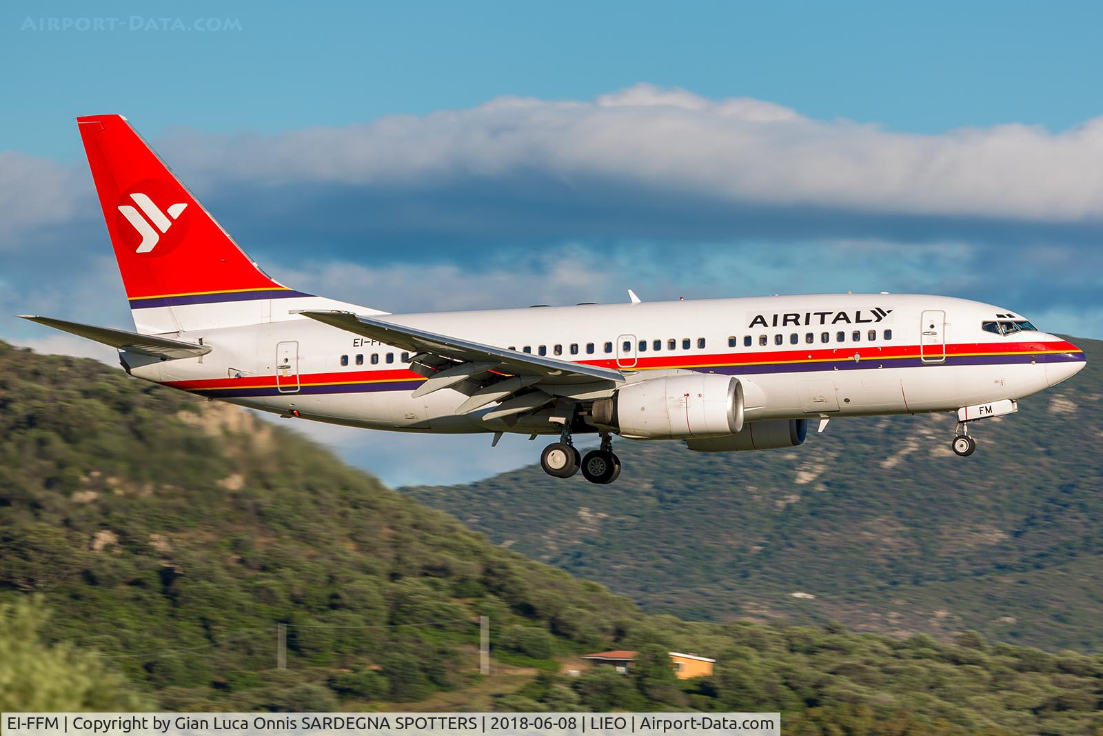 EI-FFM, 1999 Boeing 737-73S C/N 29082, LANDING 23L