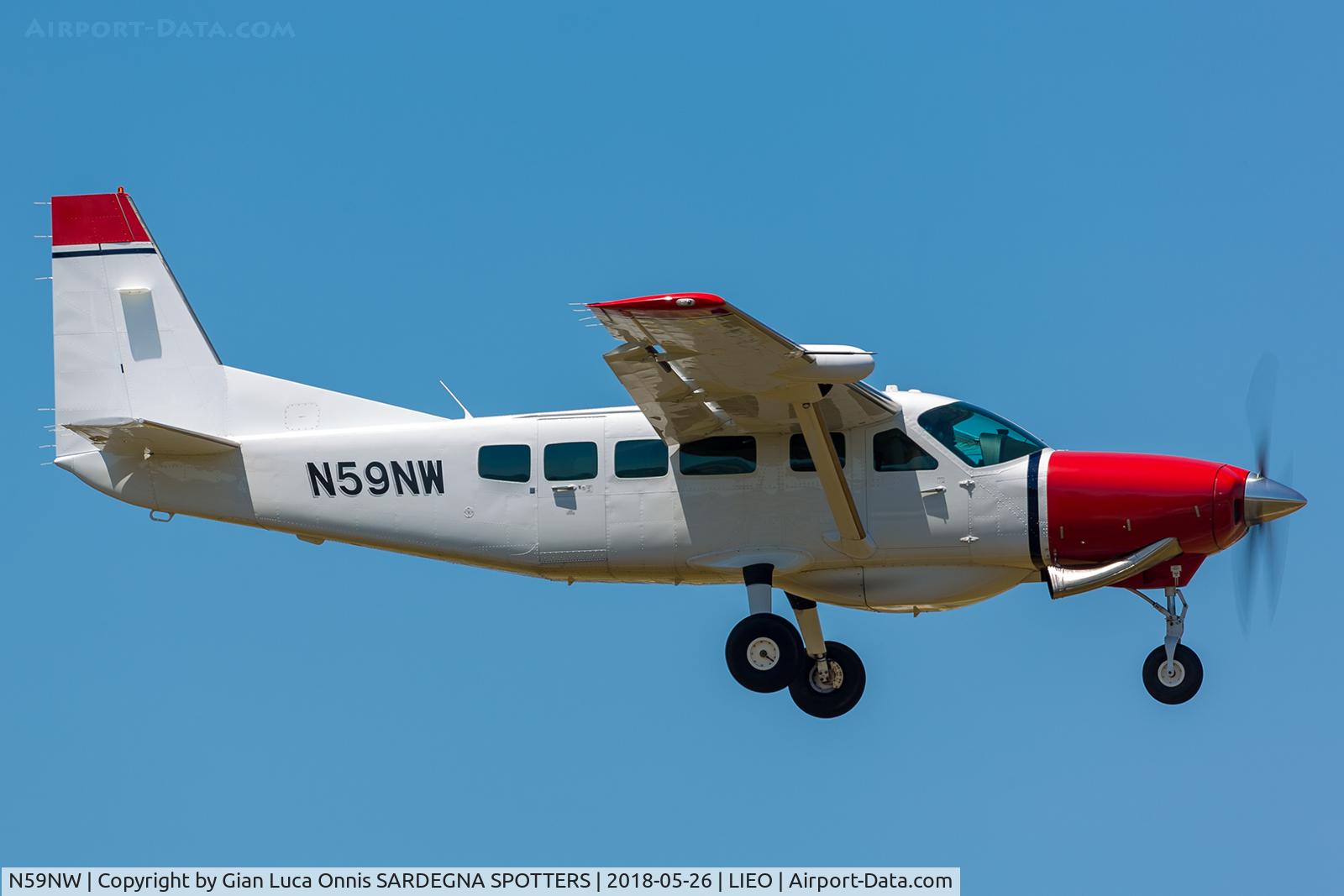 N59NW, 2013 Cessna 208 Caravan I C/N 208-00546, LANDING 05R