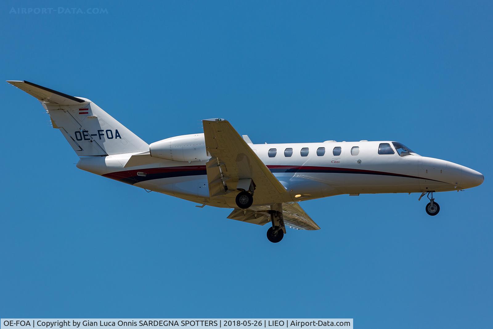 OE-FOA, 2007 Cessna 525A CitationJet CJ2+ C/N 525A-0354, LANDING 05R