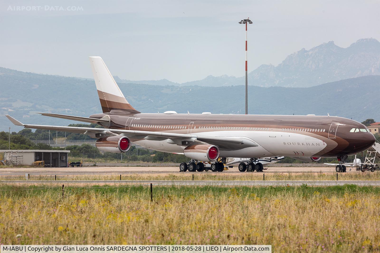 M-IABU, 2008 Airbus A340-313X C/N 955, IN PARKING