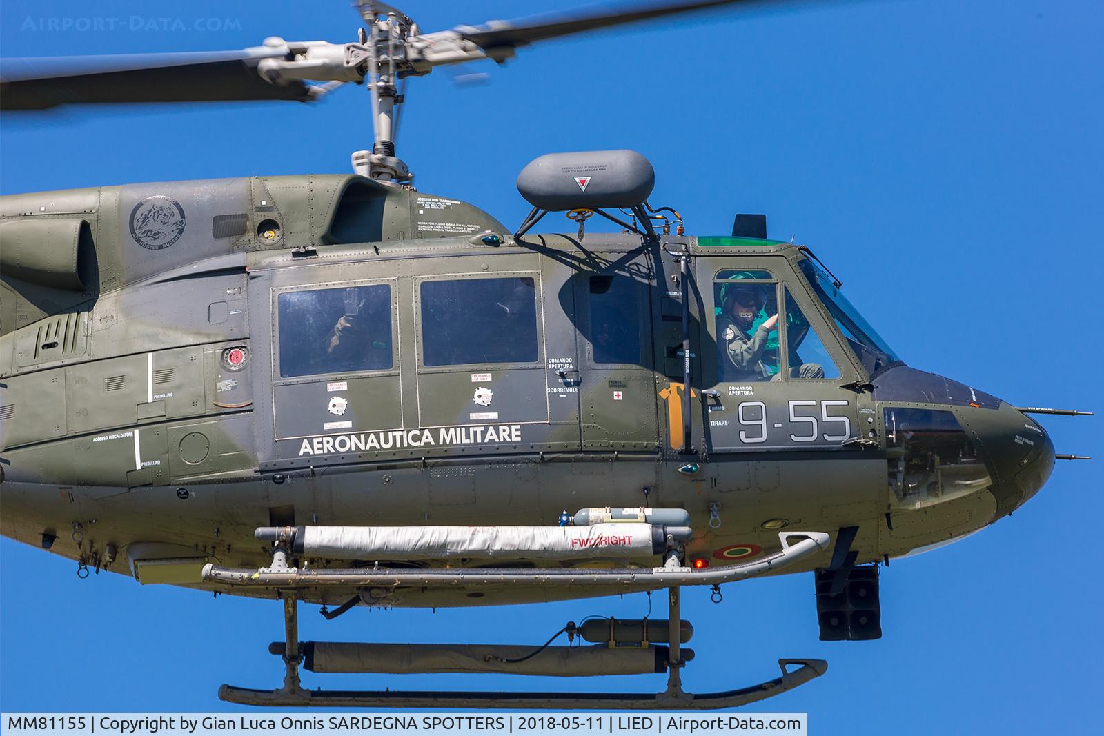 MM81155, Agusta AB-212AM C/N 5812, LANDING 35R