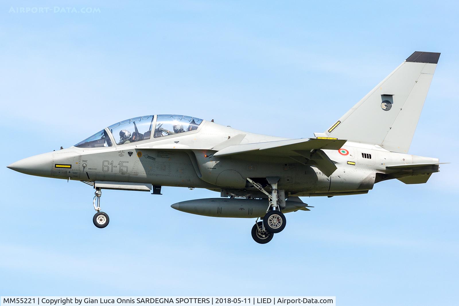 MM55221, Alenia Aermacchi T-346A Master C/N Not found MM55221, LANDING 35R