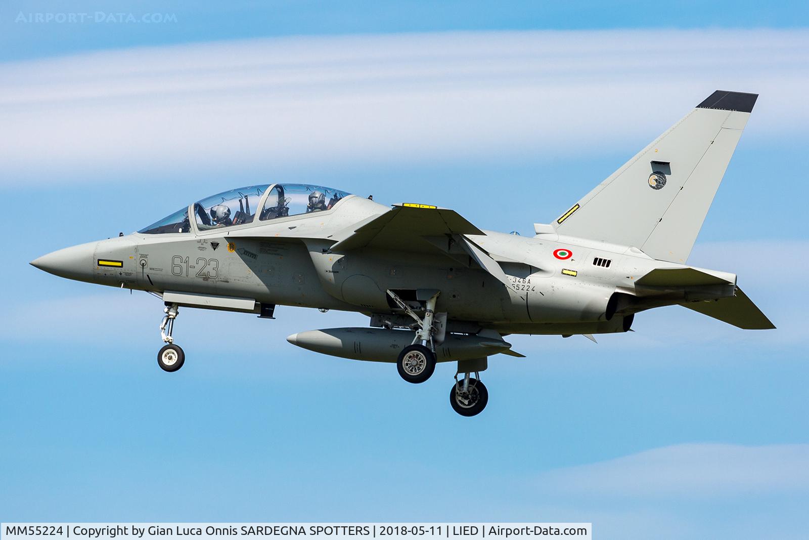 MM55224, Alenia Aermacchi T-346A Master C/N Not found MM55224, LANDING 35R
