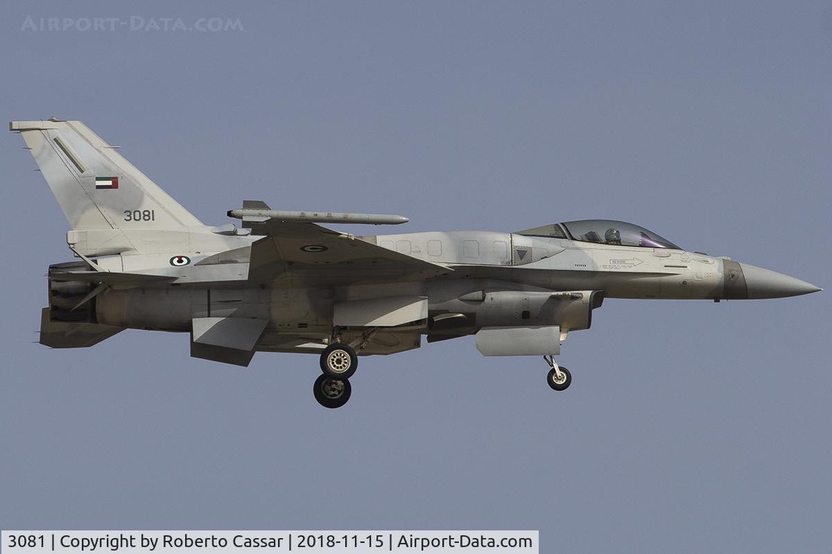 3081, 2000 Lockheed Martin F-16E Fighting Falcon C/N RE-56, BIAS 2018 - SAKHIR AIRBASE OBKH