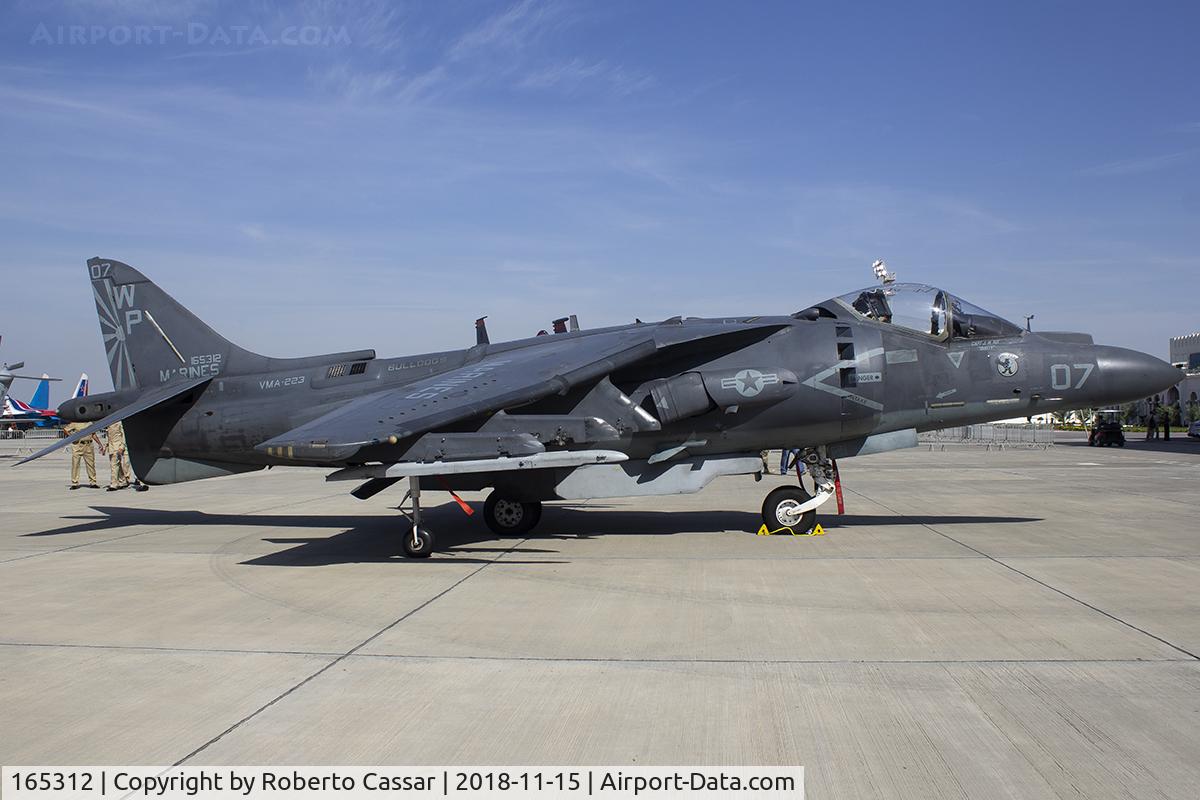 165312, Boeing AV-8B+(R)-24-MC C/N 270, BIAS 2018 - SAKHIR AIRBASE OBKH
