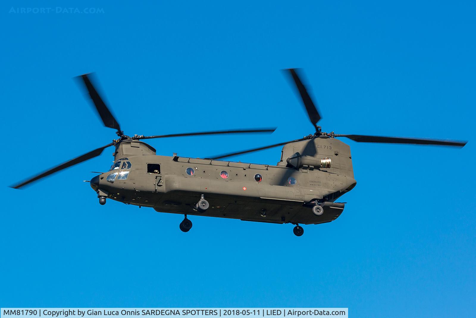 MM81790, Boeing ICH-47F Chinook C/N 7812, LANDING 35R