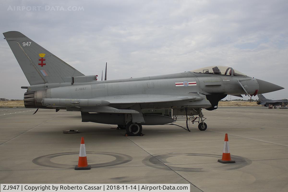 ZJ947, 2008 Eurofighter EF-2000 Typhoon FGR4 C/N 0159/BS040, BIAS 2018 - SAKHIR AIRBASE OBKH