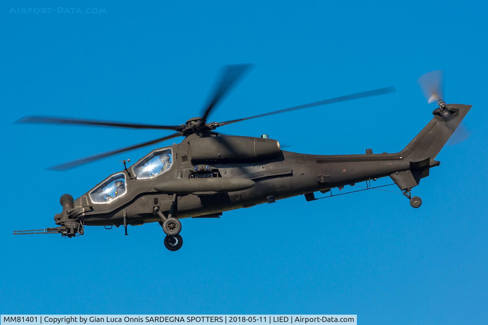 MM81401, Agusta A-129D Mangusta C/N 29032, LANDING 35R