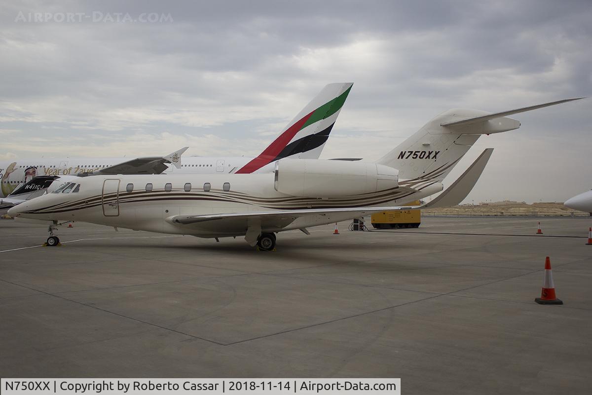 N750XX, 2002 Cessna 750 Citation X Citation X C/N 750-0192, BIAS 2018 - SAKHIR AIRBASE OBKH