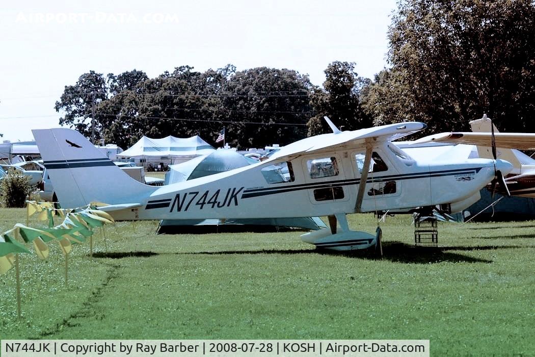 N744JK, 2002 Millard K L/millard J J COMP MONSTER C/N 98179, N744JK   Aerocomp Comp Monster [98179] Oshkosh-Wittman Regional~N 28/07/2008