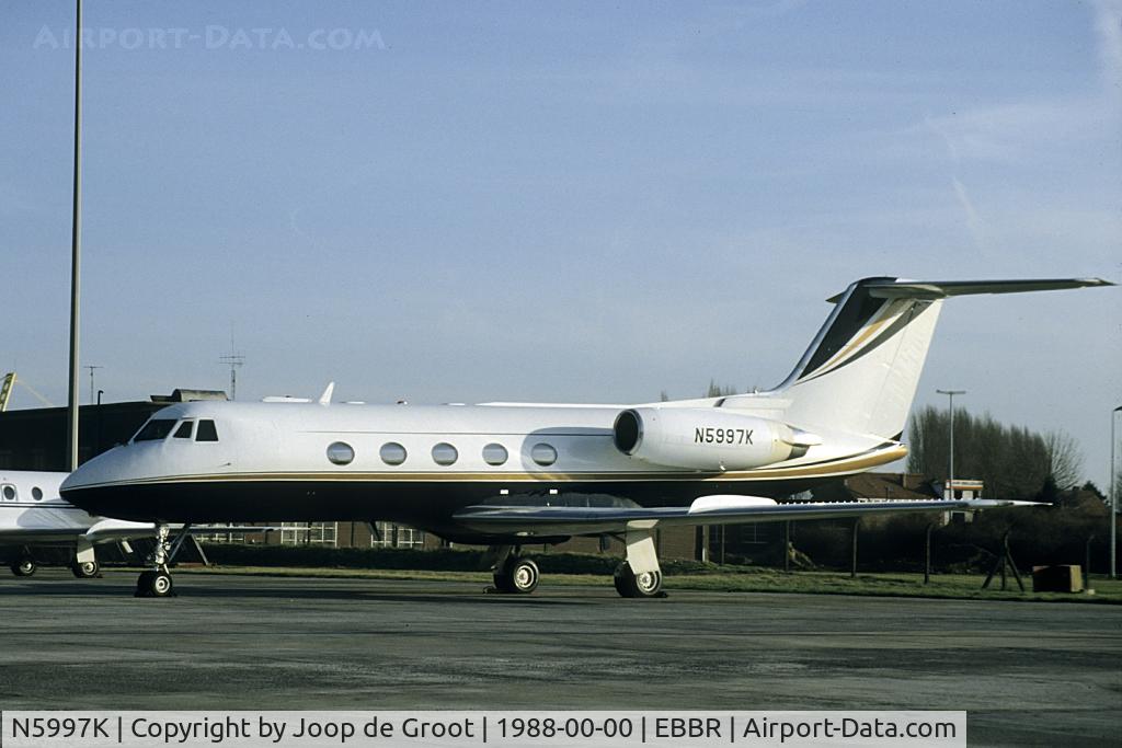 N5997K, 1972 Grumman G-1159 Gulfstream II SP C/N 105, picture by Marijn Aarts