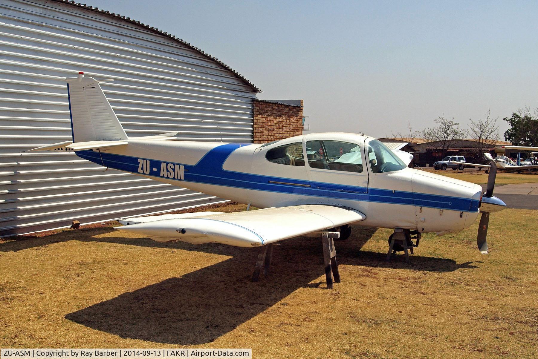 ZU-ASM, 1970 Fuji FA-200-180 Aero Subaru C/N 93, ZU-ASM   Fuji FA-200-180 Aero Subaru [93] Krugersdorp-Oatlands~ZS 13/09/2014