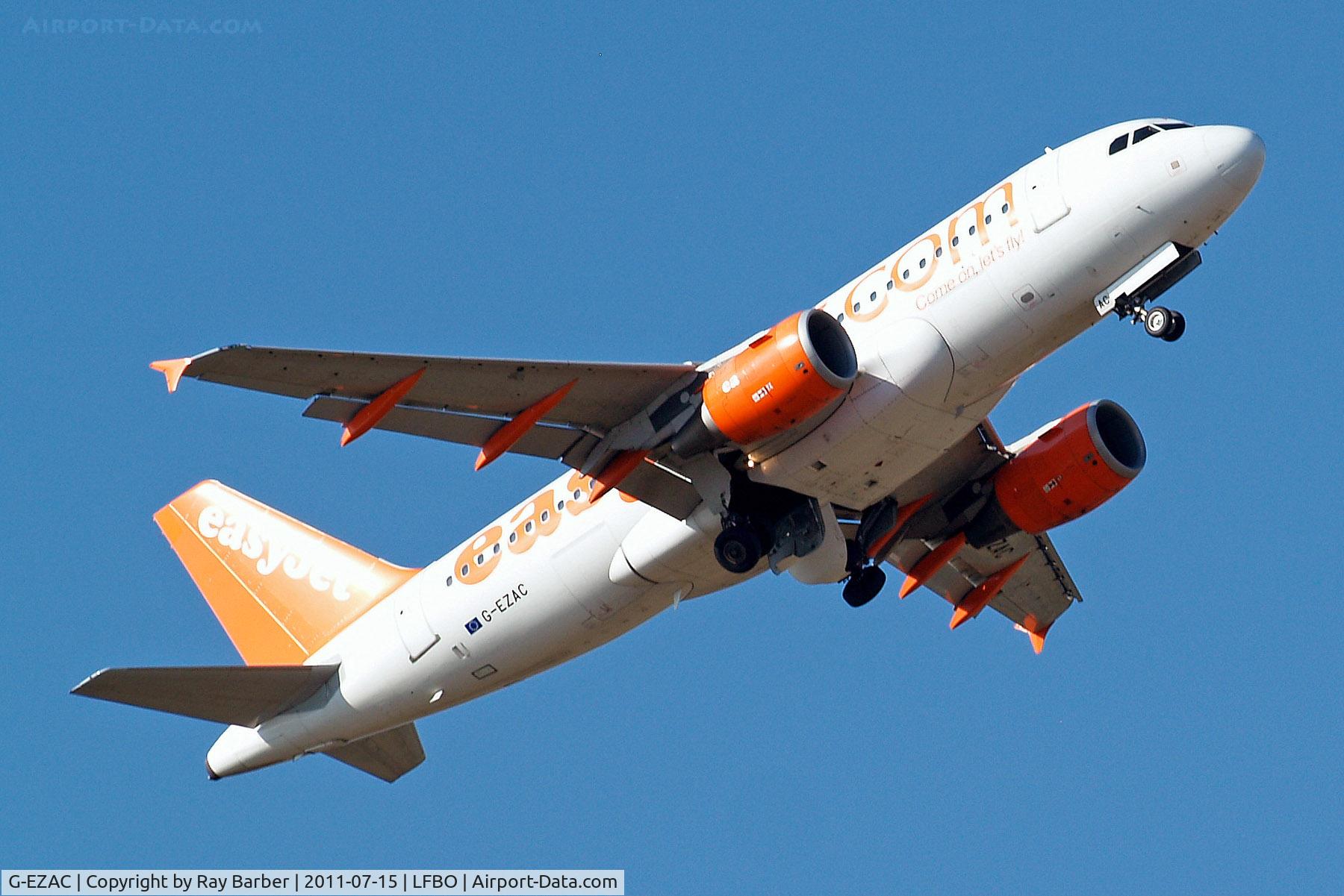 G-EZAC, 2006 Airbus A319-111 C/N 2691, G-EZAC   Airbus A319-111 [2691] (easyJet) Toulouse-Blagnac~F 15/07/2011