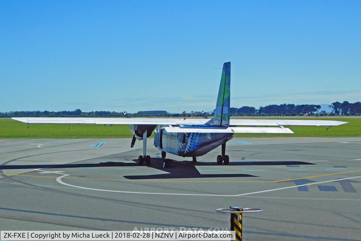 ZK-FXE, Britten-Norman BN-2A-26 Islander C/N 110, At Invercargill