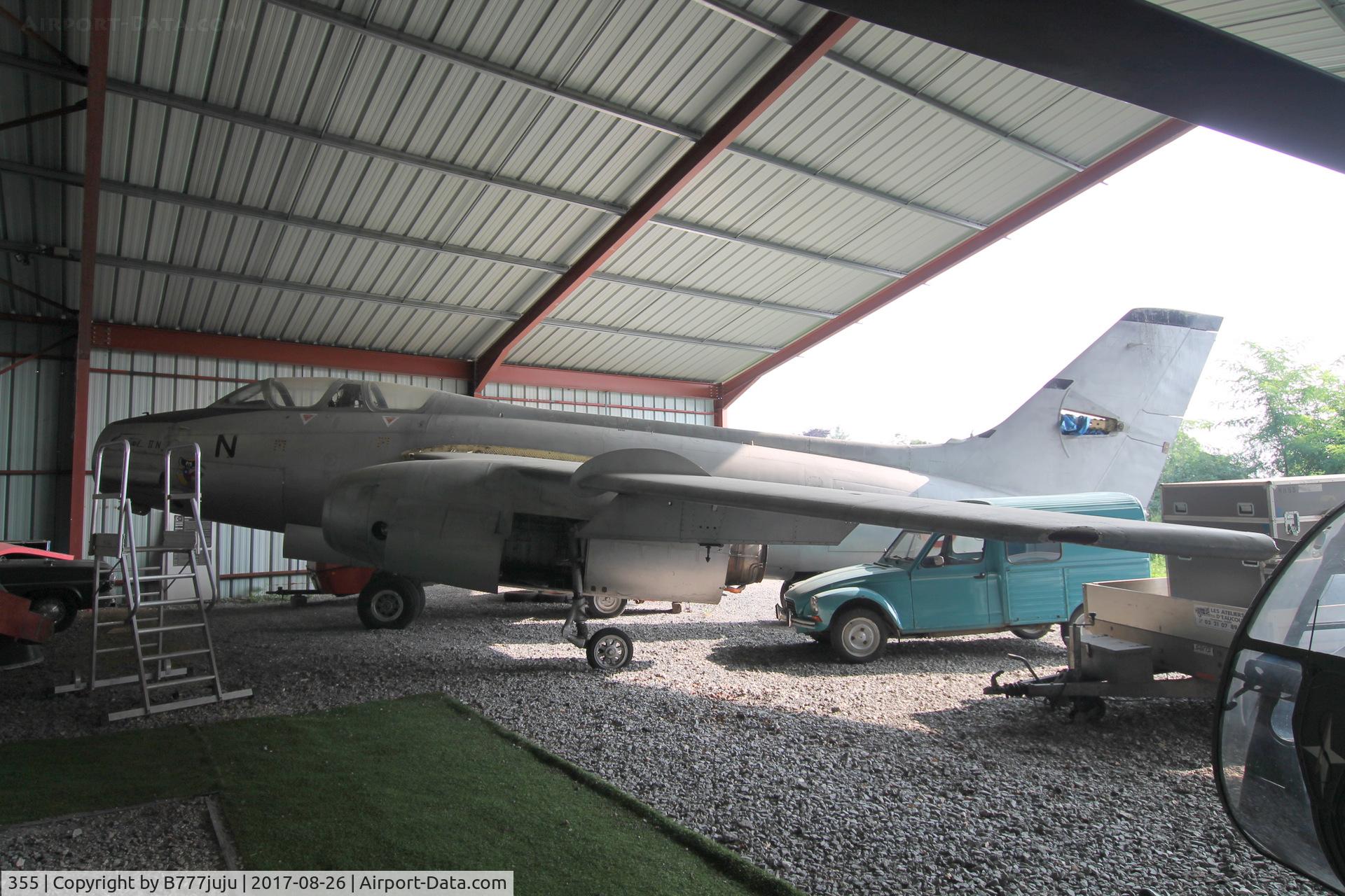 355, Sud Aviation SO.4050 Vautour IIN C/N 125, preserved