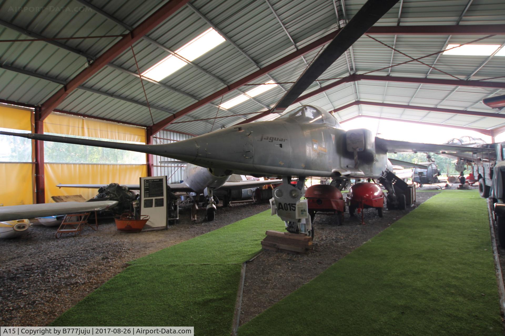 A15, Sepecat Jaguar A C/N A15, preserved