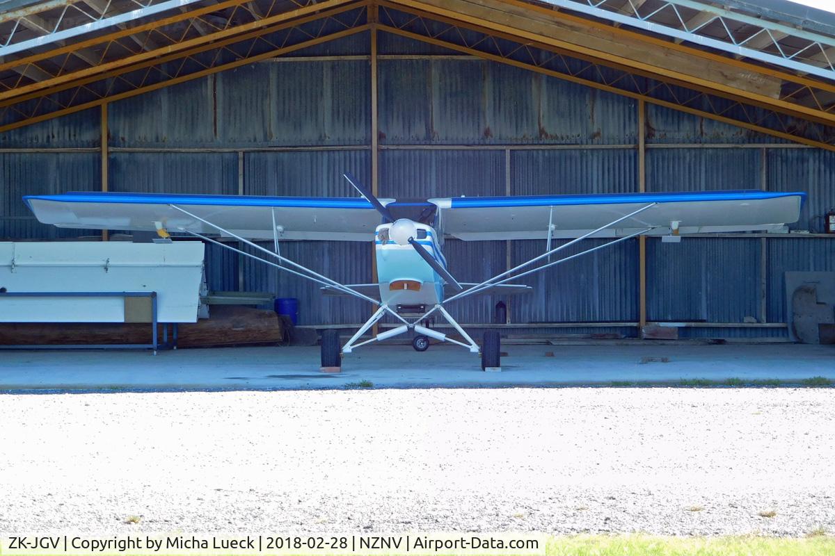 ZK-JGV, Rans S-7 Courier C/N 0694134, At Invercargill