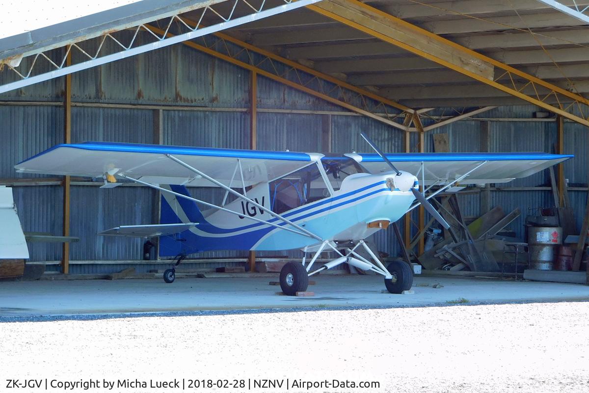 ZK-JGV, Rans S-7 Courier C/N 0694134, At Invercargill