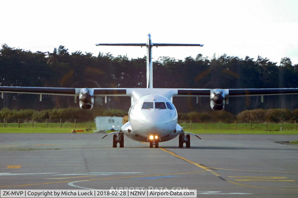 ZK-MVP, 2017 ATR 72-600 C/N 1444, At Invercargill