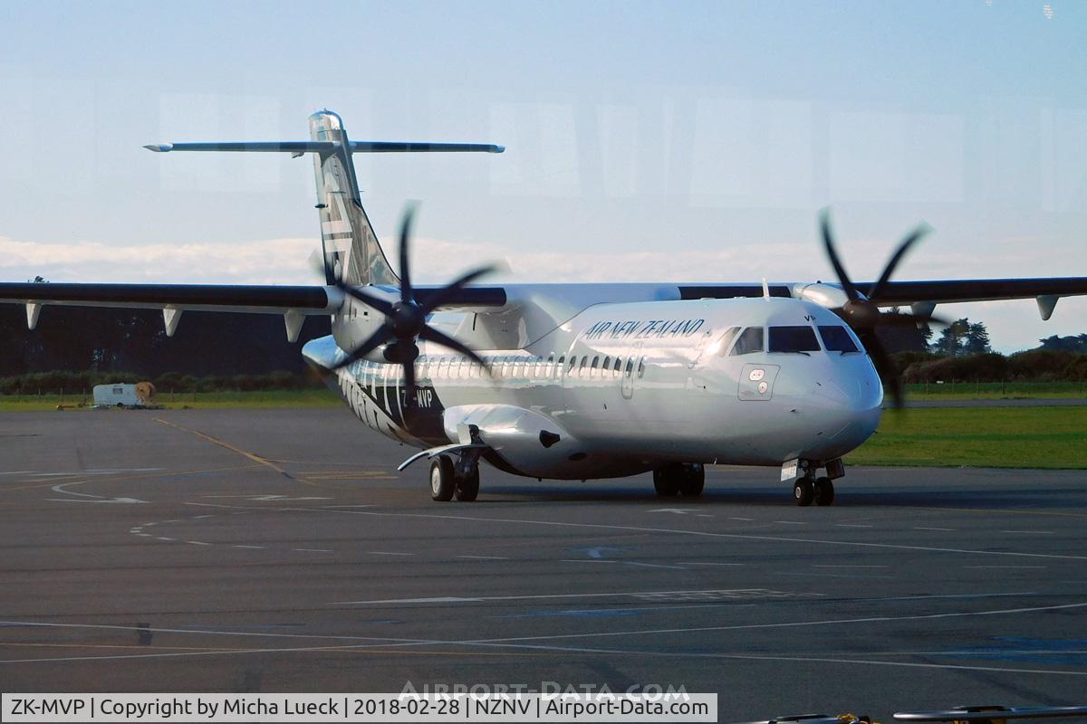 ZK-MVP, 2017 ATR 72-600 C/N 1444, At Invercargill