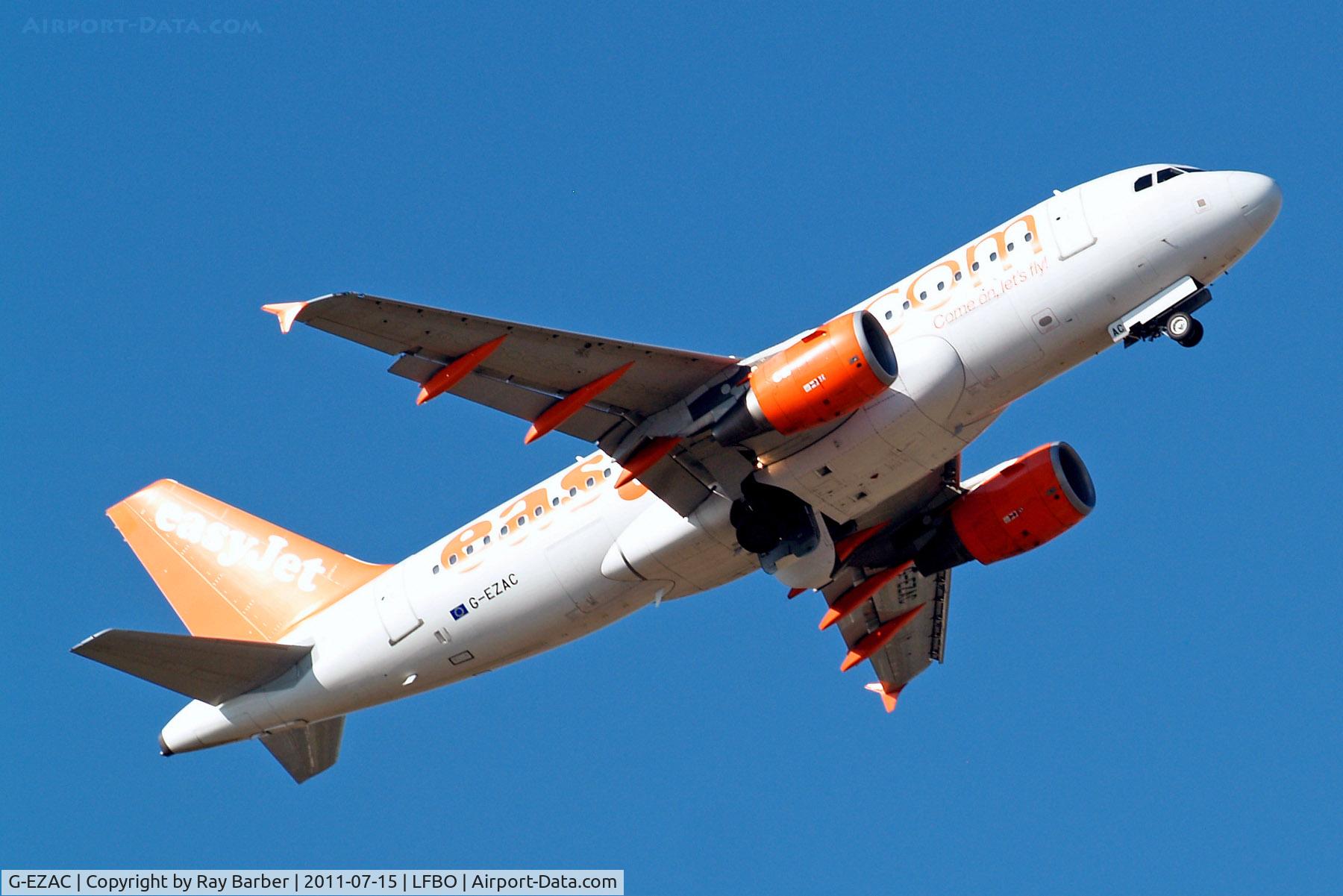 G-EZAC, 2006 Airbus A319-111 C/N 2691, G-EZAC   Airbus A319-111 [2691] (easyJet) Toulouse-Blagnac~F 15/07/2011