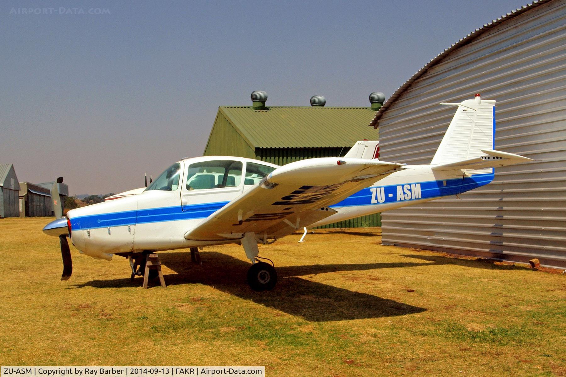 ZU-ASM, 1970 Fuji FA-200-180 Aero Subaru C/N 93, ZU-ASM   Fuji FA-200-180 Aero Subaru [93] Krugersdorp-Oatlands~ZS 13/09/2014