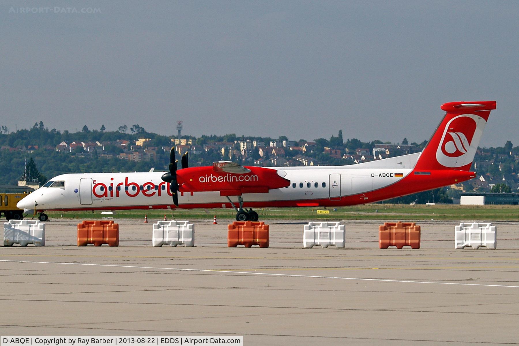 D-ABQE, 2009 De Havilland Canada DHC-8-402Q Dash 8 C/N 4239, D-ABQE   De Havilland Canada DHC-8Q-402 Dash 8 [4239] (Air Berlin) Stuttgart~D 22/08/2013