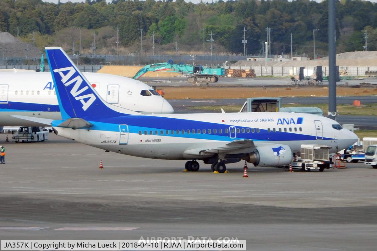JA357K, 1996 Boeing 737-5L9 C/N 28131, At Narita