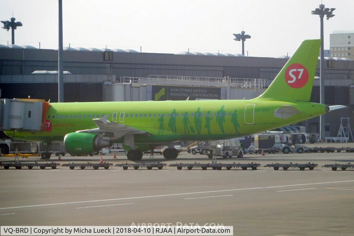 VQ-BRD, 2012 Airbus A320-214 C/N 5031, At Narita